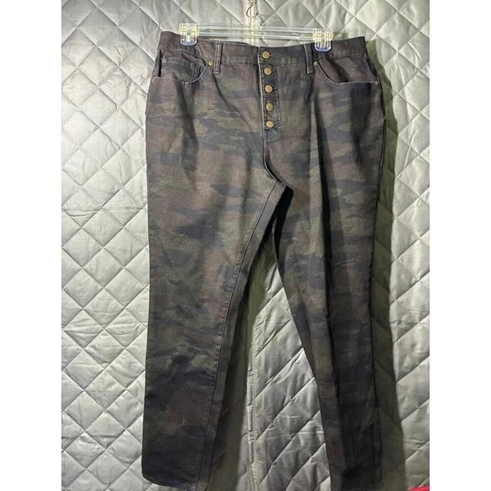 Time-and-tru Women's Black and Khaki Jeans
